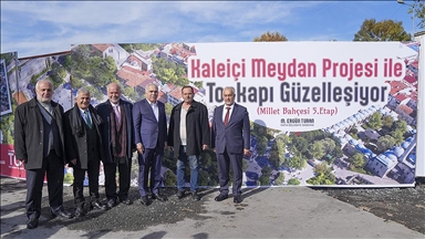 Fatih'te "Topkapı Kaleiçi Meydanı" projesinde çalışmalar başladı