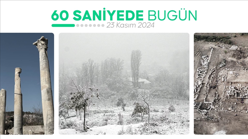 60 saniyede bugün (23 Kasım 2024)