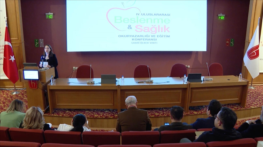 Ankara'da "4. Uluslararası Beslenme, Sağlık Okuryazarlığı ve Eğitim Konferansı" yapıldı