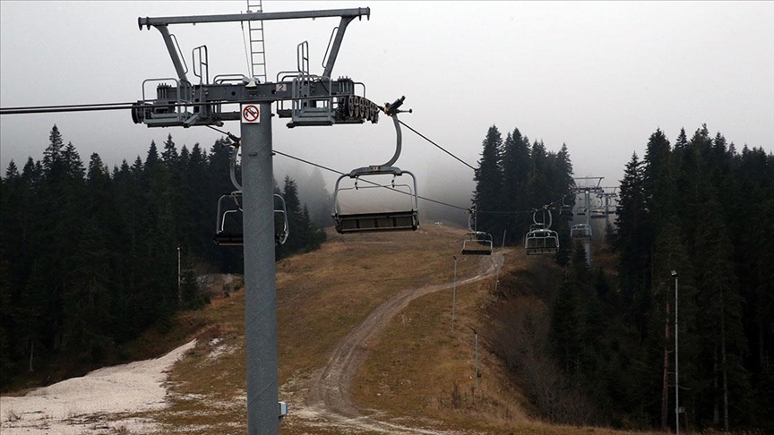 Anadolu'nun "yüce dağı" Ilgaz kayak sezonu için gün sayıyor