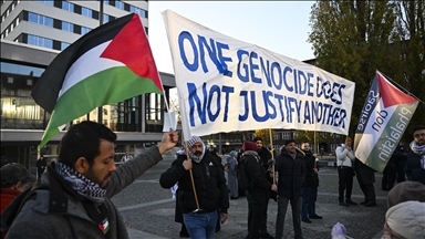 Protests in Germany against Israel's attacks on Gaza, Lebanon