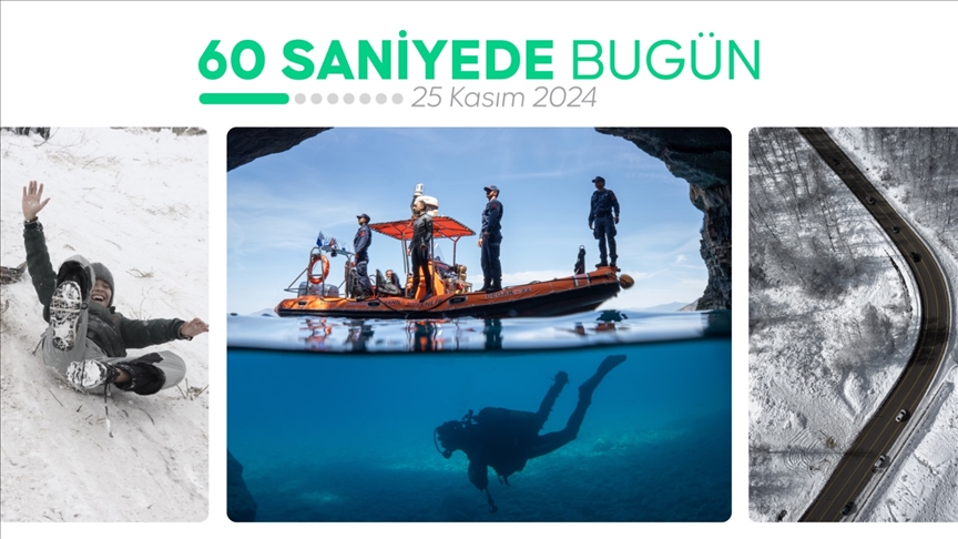 60 saniyede bugün (25 Kasım 2024)