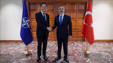 Dışişleri Bakanı Fidan, NATO Genel Sekreteri Rutte ile görüştü