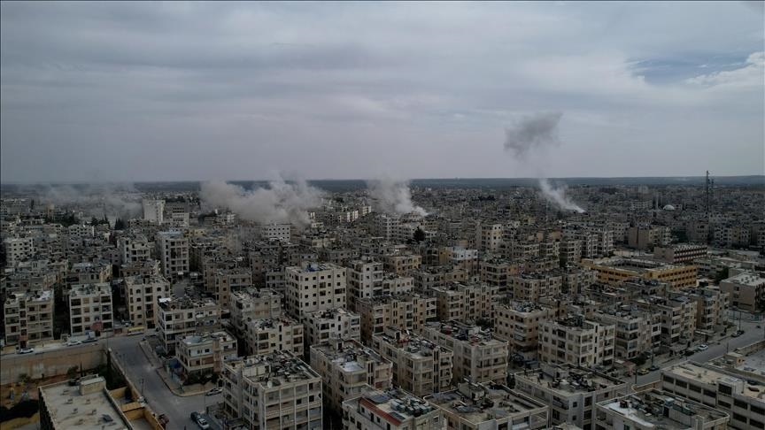 Israeli airstrikes cause property damage in central Syria's Homs