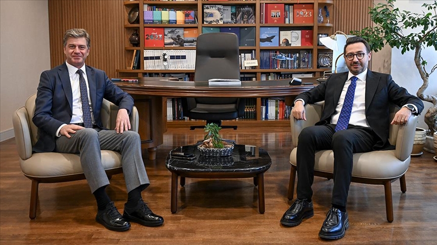 AA Genel Müdürü Karagöz, Devlet Opera ve Balesi Genel Müdürü Sağtürk ile bir araya geldi