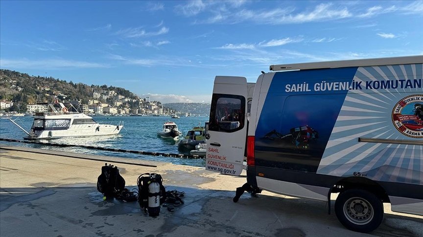 Beşiktaş'ta denizde kaybolan 2 kardeşi arama çalışmaları sürüyor