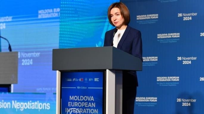 Майя Санду: Впервые в истории у Молдовы есть реальный шанс стать участницей ЕС