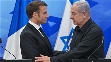 Netanyahu, Fransa'nın kendisi hakkındaki UCM kararını uygulamaması için Macron'la konuştu