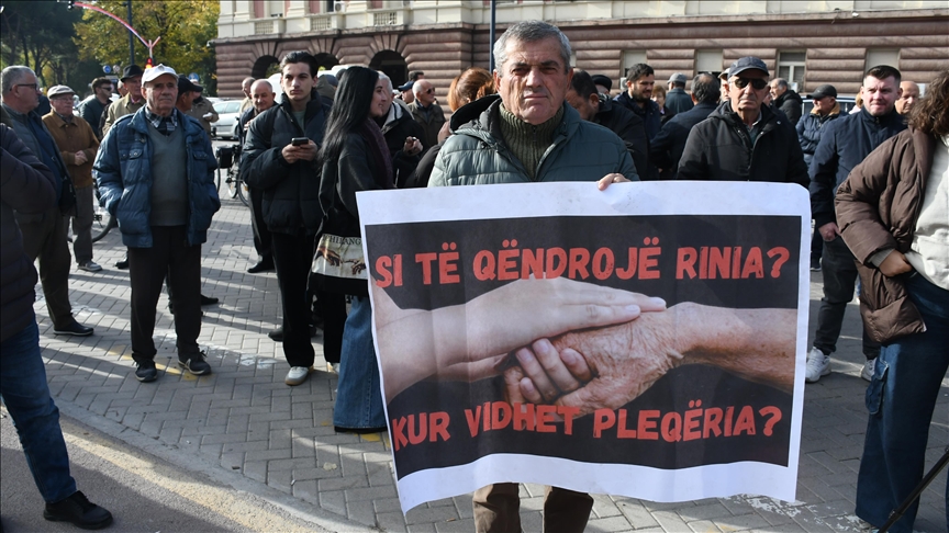 Shqipëri, pensionistët organizojnë sërish protestë