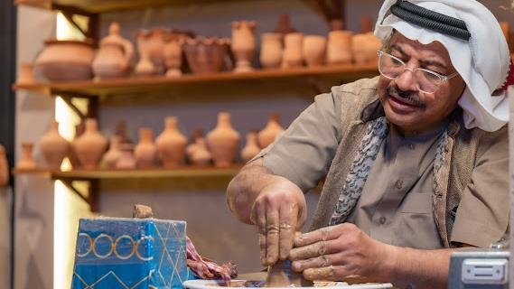 Suudi Arabistan'ın başkenti Riyad'da "Uluslararası El İşi Haftası" sergisi düzenlendi