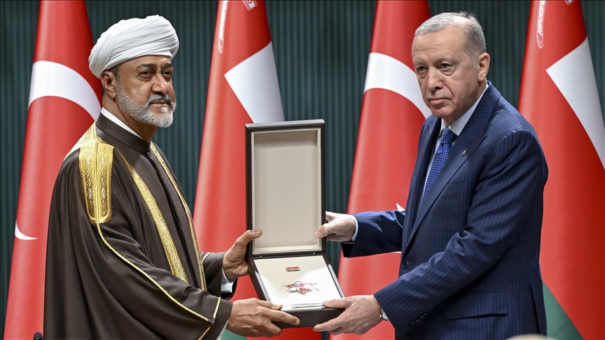 Oman praises Türkiye’s stance on global issues facing region