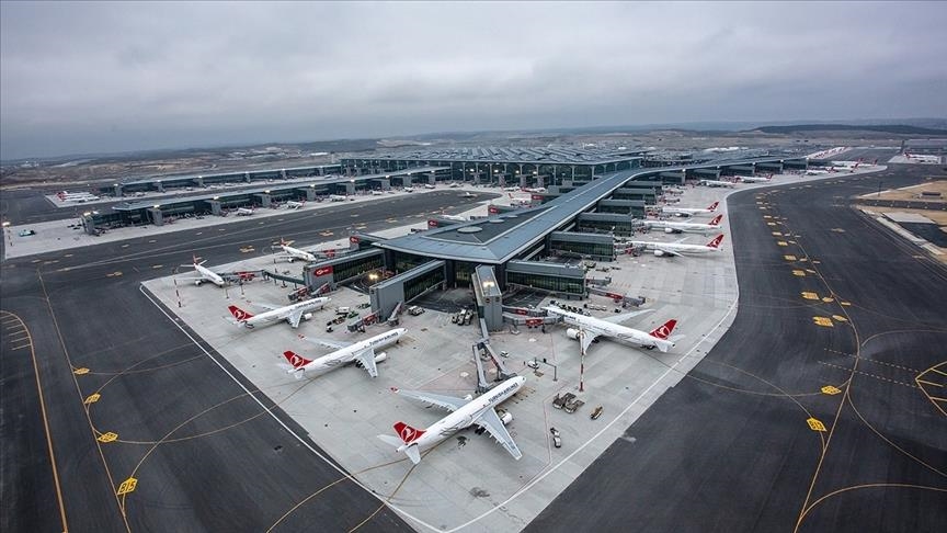 İstanbul Havalimanı, günlük 1318 uçuşla Avrupa'nın en yoğun havalimanı oldu