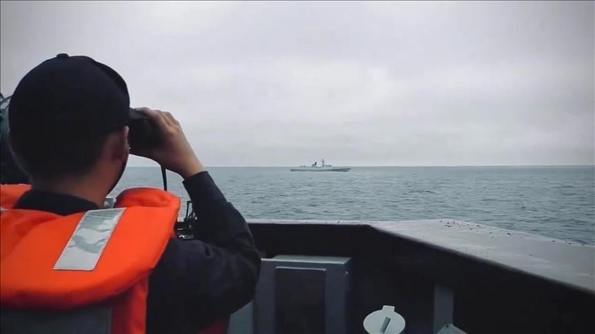 China conducts coast guard patrol around disputed shoal in South China Sea China conducts coast guard patrol around disputed shoal in South China Sea