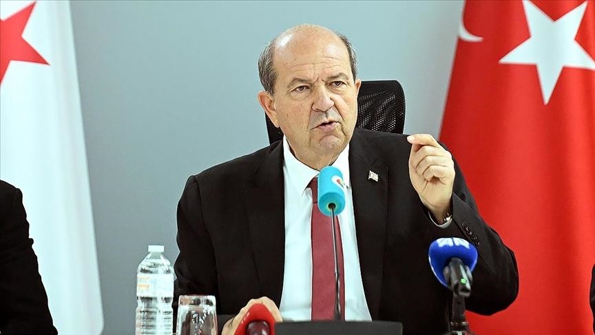 Turkish Republic of Northern Cypress President Tatar blasts Greek Cypriot leader Christodoulidis for NATO statement