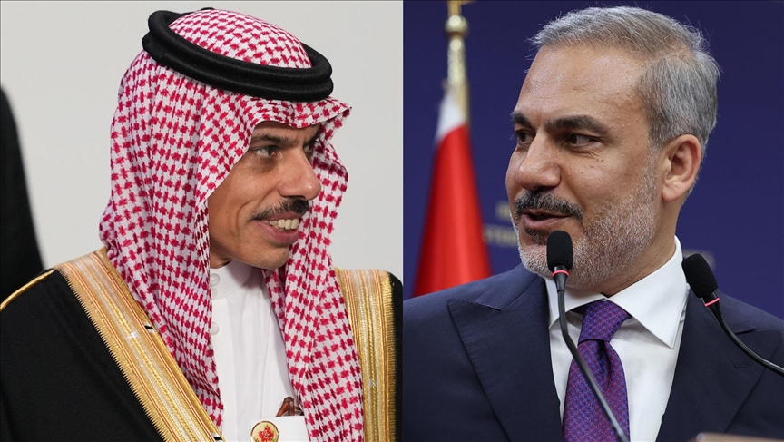 Turkish, Saudi foreign ministers discuss latest developments in Syria