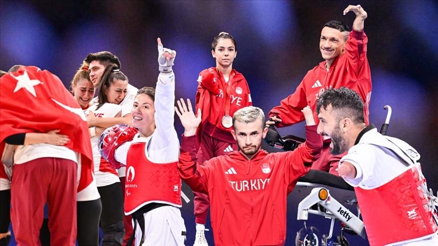 Turkish athletes set record with 28 Paralympic medals