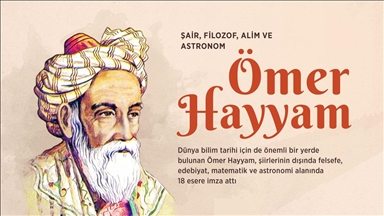 İranlı şair, filozof ve astronom Ömer Hayyam'ın vefatının üzerinden 893 yıl geçti