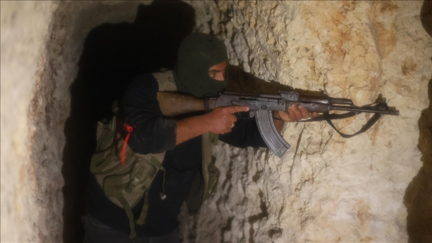 Syrian opposition groups investigate PKK/YPG tunnel network in Tel Rifaat