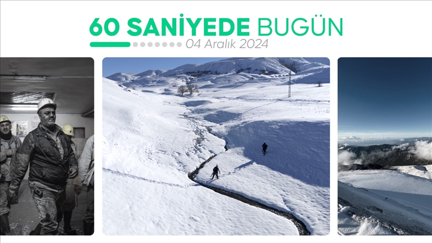 60 saniyede bugün (04 Aralık 2024)