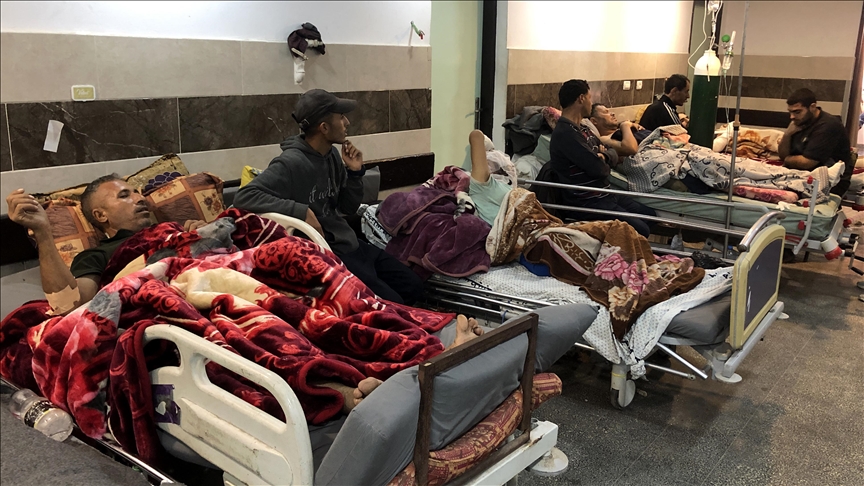 Vital oxygen station shuts down at northern Gaza hospital amid Israeli onslaught