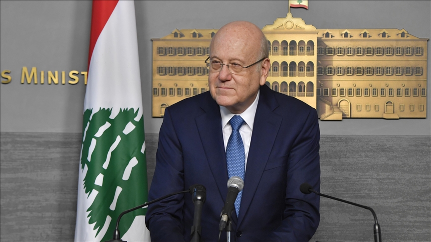 Lebanese prime minister meets French military delegation in cease-fire oversight committee