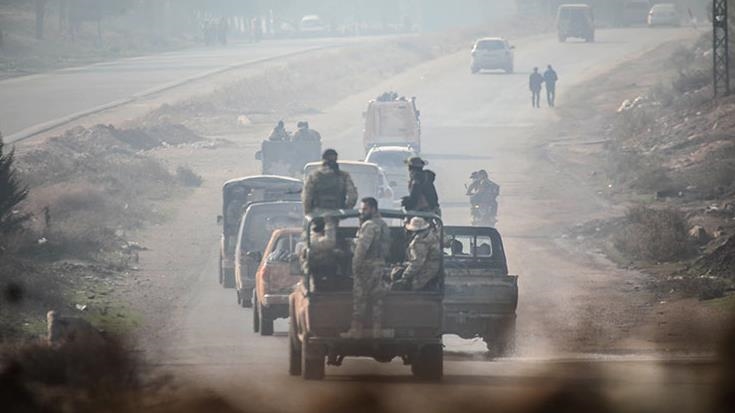 Syrian regime forces shifting from Deir ez-Zor on Iraqi border to west of country