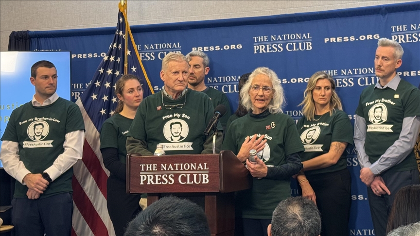 Mother of American journalist Austin Tice says he is 'alive', citing US government source