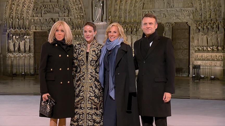 Réouverture de Notre-Dame : Macron exprime "la gratitude de la Nation française à ceux qui ont sauvé" la cathédrale