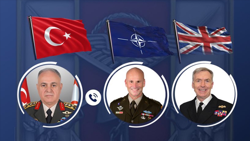 Genelkurmay Başkanı Gürak, NATO Avrupa Müttefik Yüksek Komutanı ve Birleşik Krallık Genelkurmay Başkanı ile görüştü