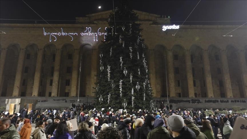 В Грузии продолжаются протесты против приостановки переговоров о вступлении в ЕС