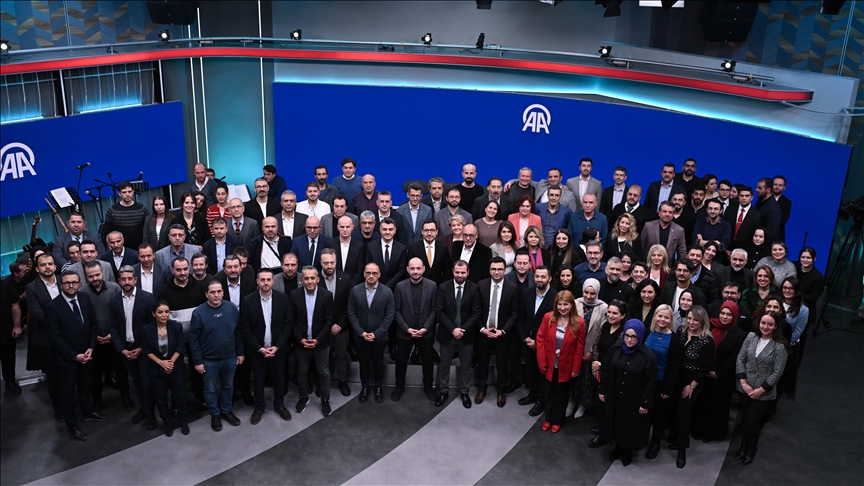 AA'dan emekli olan personel için veda töreni düzenlendi