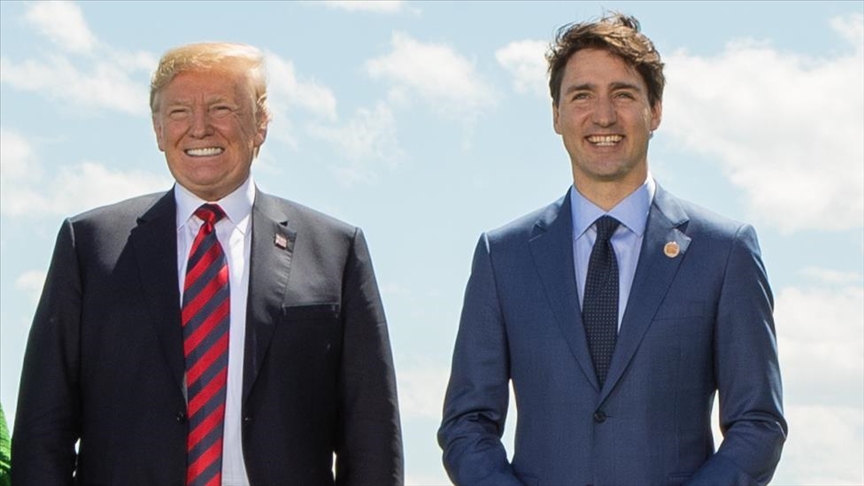 Trump, Kanada Başbakanı Trudeau'ya "Büyük Kanada Eyaletinin Valisi" şeklinde hitap etti
