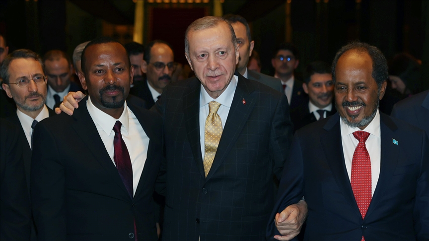 الصومال وإثيوبيا يشكران تركيا على جهودها في حل الخلاف بينهما