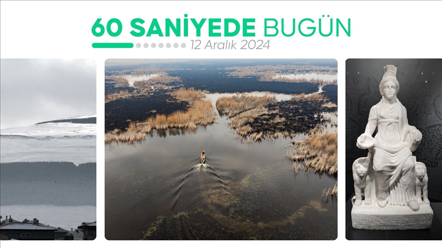 60 saniyede bugün (12 Aralık 2024)