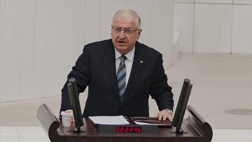 Turkish defense minister calls for global support for 'historic process' in Syria