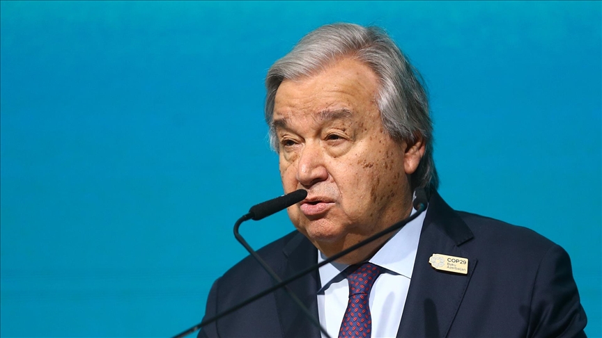 Guterres, Cumhurbaşkanı Erdoğan'a Etiyopya ve Somali arasındaki anlaşmada öncülüğü için teşekkür etti