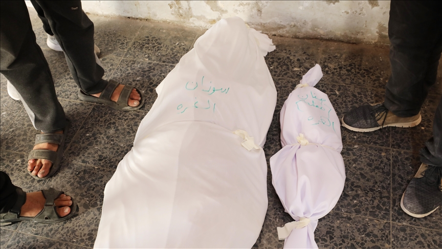 2-day-old infant among 7 Palestinians killed in Israeli airstrike on Gaza school