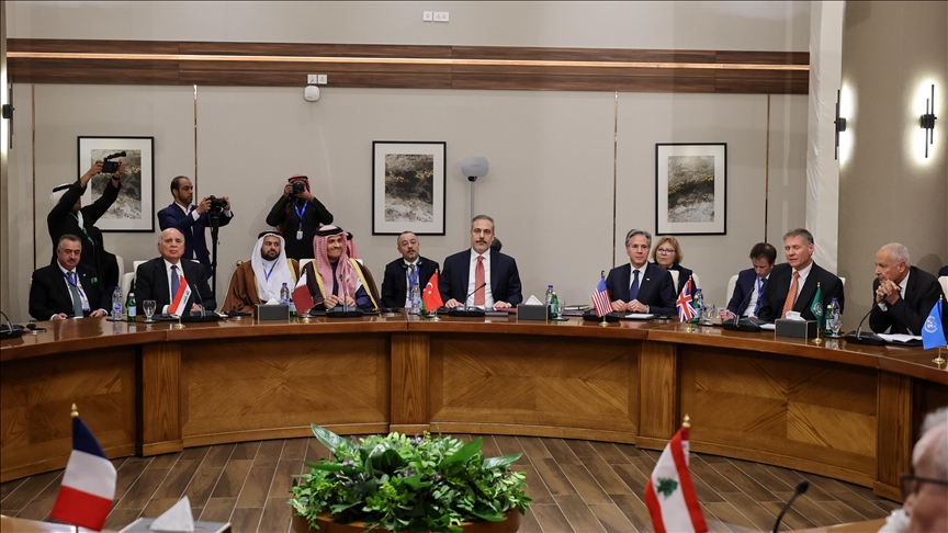 Turkish foreign minister attends meeting on future of Syria in Jordan