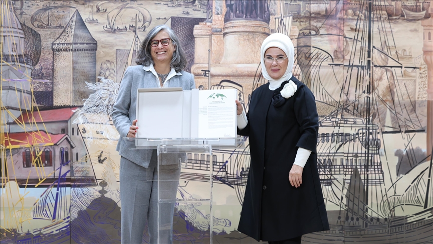 Turkish first lady chairs UN Advisory Board on zero waste