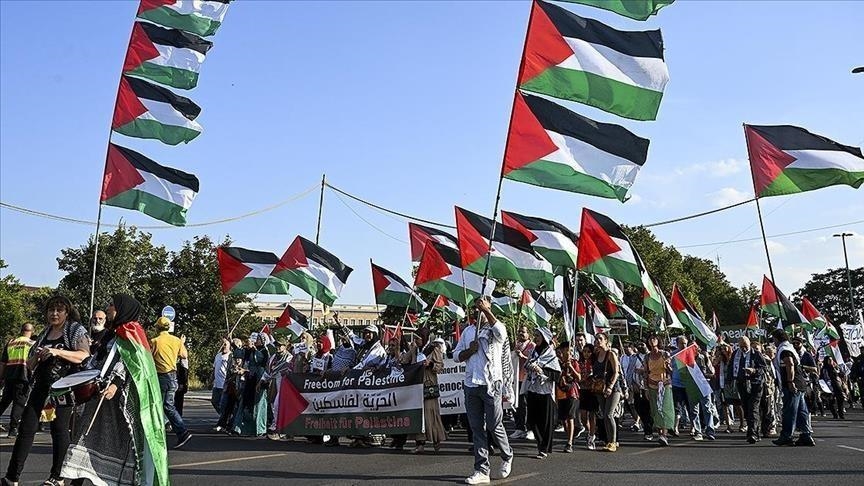 ألمانيا.. تواصل المظاهرات المتضامنة مع غزة