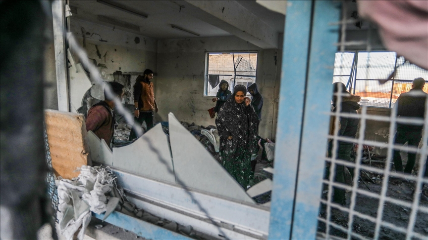 UN condemns Israeli strike that killed civilians at school-turned shelter in southern Gaza