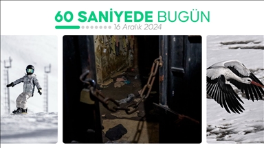 60 saniyede bugün (16 Aralık 2024)