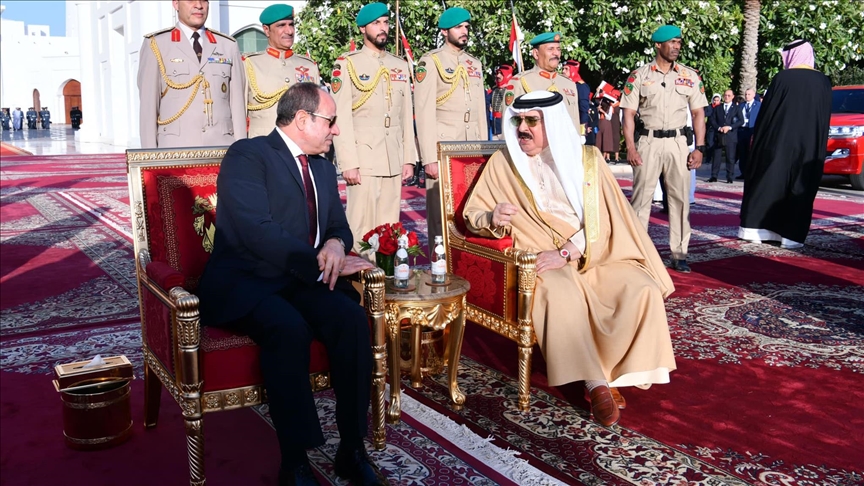 Egyptian president, Bahrain’s king discuss regional developments