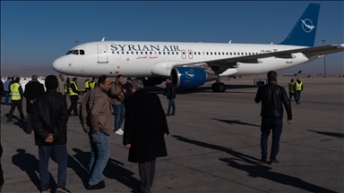 1st flight from Damascus to Aleppo lands after Assad's fall