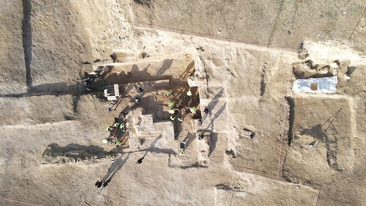 2 fragments of Greek goddess of love Aphrodite found during excavation in Türkiye