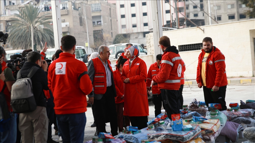 Turkish Red Crescent opens delegation office in Syrian capital