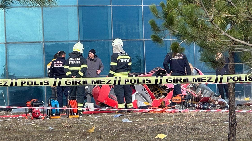 Muğla'da hastaneye çarpan ambulans helikopter düştü, 4 kişi yaşamını yitirdi