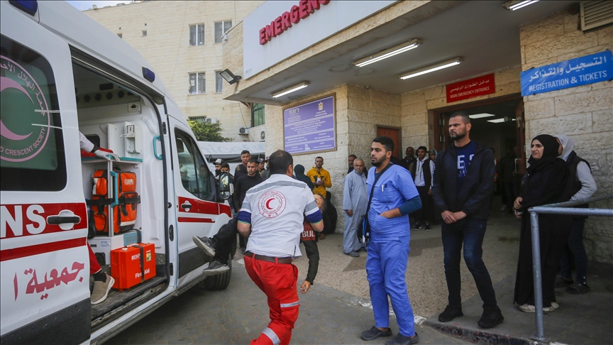5 guards escorting aid trucks among 14 killed, dozens injured in Israeli attacks in Gaza