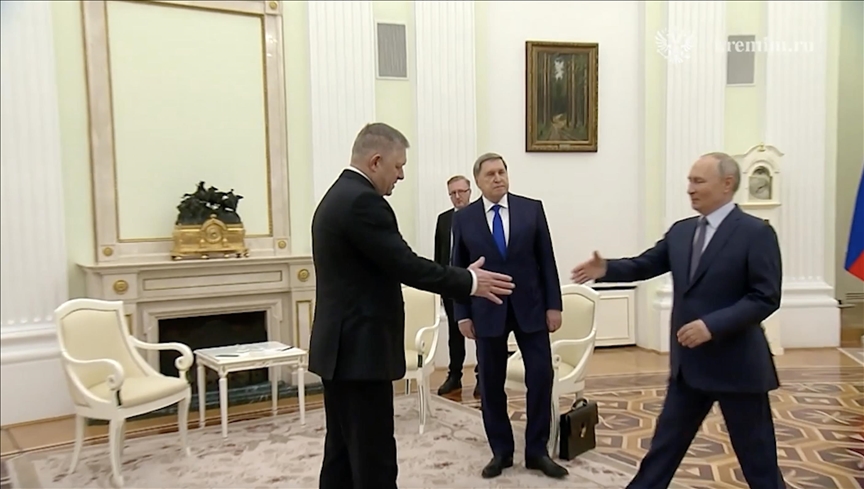 Putin, Slovak premier afraid of public’s reaction after talks in Moscow: Zelenskyy Putin, Slovak premier afraid of public’s reaction after talks in Moscow: Zelenskyy