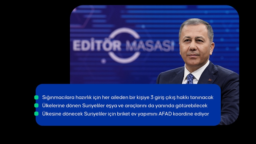 İçişleri Bakanı Yerlikaya: Son 15 günde Suriye'ye dönenlerin sayısı 25 bini geçti